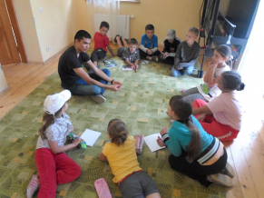 Детский лагерь Карпатське Левеня уроки английского языка
