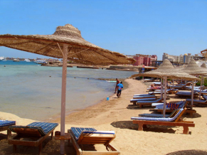 Sphinx Aqua Park Beach Resort пляж