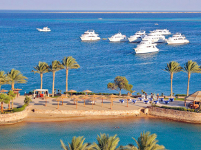 Marriott Hurghada пляж 1