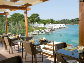 Minos Beach Art Hotel ресторан 1