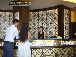 Nilbahir Resort & Spa рецепция