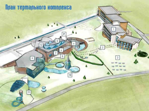Aqua Dome план комплекса
