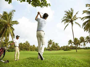 Taj Exotica Goa гольф