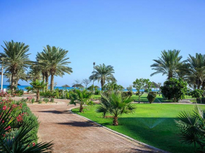 Danat Jebel Dhanna Resort сад