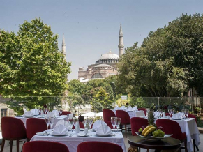 Hagia Sophia Old City Istanbul терраса 2