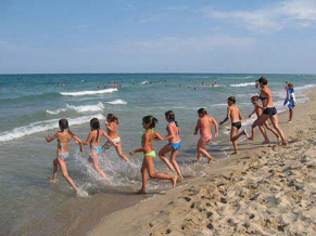 Международный молодежный детский и молодежный комплекс «Chavdar». Пляж
