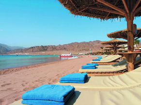 Dahab Resort 5*. Пляж