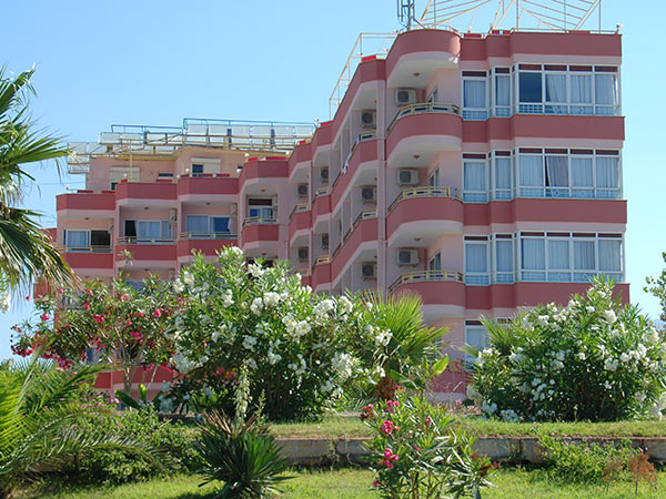 Turkmen Hotel 3*. Фасад