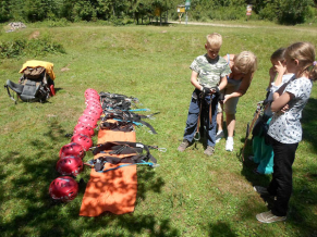 Детский лагерь Карпатське Левеня мастер-классы