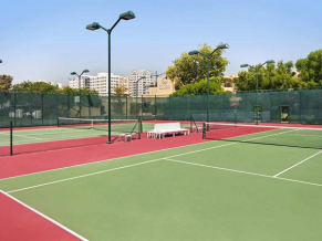 Hilton Fujairah Resort теннисный корт