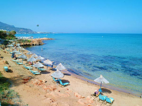 Smartline Kyknos Beach Hotel & Bungalows пляж