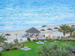 Danat Jebel Dhanna Resort пляж
