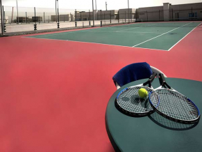 Al Bustan Centre & Residence теннисный корт