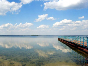 Шацкие Озера беседка озеро Свитязь 2