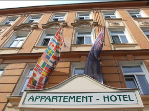 Appartementhotel Vienna 4*. Фасад